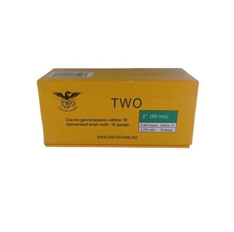 Caja Clavo 2 Pulgadas Neumatico Cal.18 Two