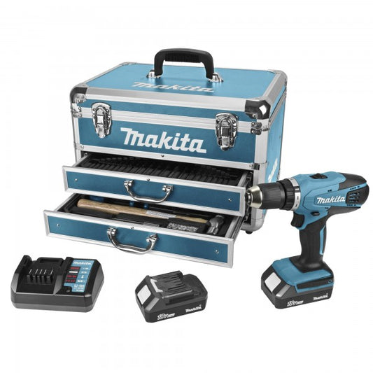 Combo Kit Taladro Atornillador Ph02X1 Makita Herramienta