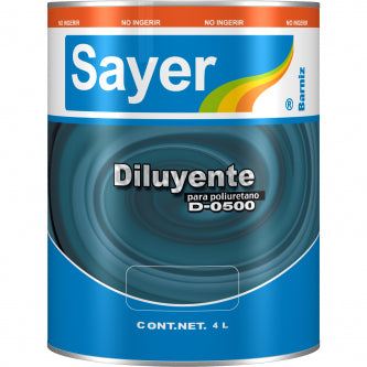 Diluyete Poliuretano D-0500.40 Galón Sayer Lack