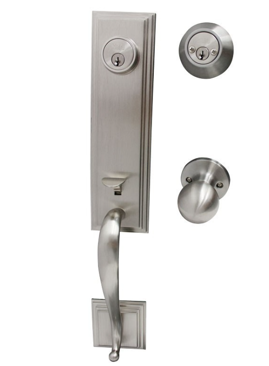 Cerradura Puerta Principal Yale MX84820 San Diego Níquel Satín