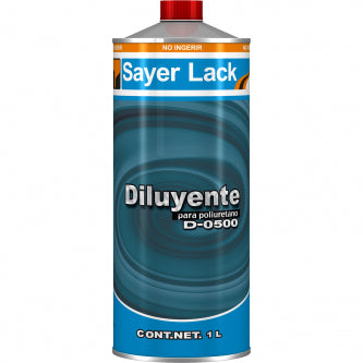 Diluyente Poliuretano D-0500.30 Litro Sayer Lack