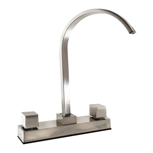 Mezcladora Para Fregadero Níquel Pulido MEZF8286BN Anbec