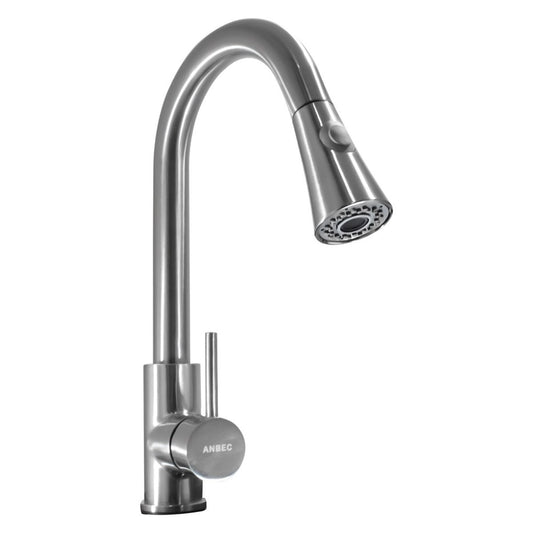 Mezcladora Fregadero Metálica Niquel MEZF459BN Anbec